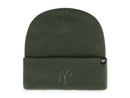Pánska zimná čiapka New York Yankees MLB Haymaker '47 CUFF KNIT Moss
