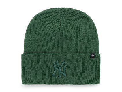 Pánská zimní čepice New York Yankees MLB Haymaker ’47 CUFF KNIT Dark Green