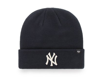 Pánská zimní čepice New York Yankees MLB Raised '47 CUFF KNIT Navy