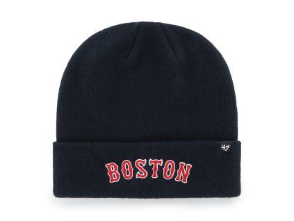 Pánská zimní čepice Boston Red Sox MLB Script ’47 CUFF KNIT Navy
