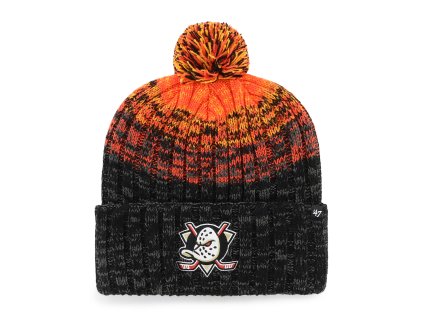Pánská zimní čepice Anaheim Ducks NHL Cascade ’47 CUFF KNIT Black
