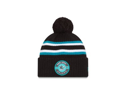 Pánska zimná čiapka San Jose Sharks NHL New Era Cold Winter