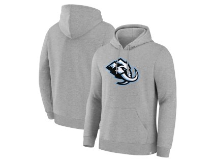 Pánska mikina Utah Mammoth Fanatics Primary Logo Legacy Fleece Pullover Hoodie - Heather Gray