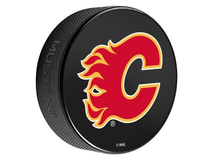 Puk Calgary Flames NHL Printed Primary Logo