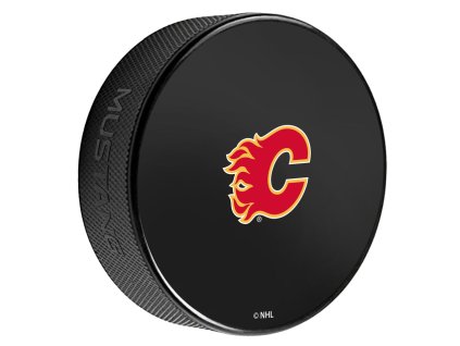 Puk Calgary Flames NHL Printed Autograph