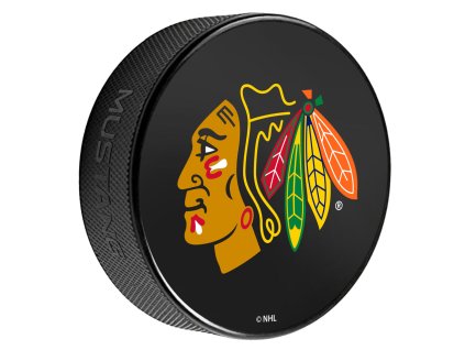 Puk Chicago Blackhawks NHL Printed Primary Logo