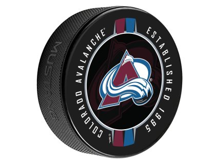 Puk Colorado Avalanche NHL Ribbon Printed