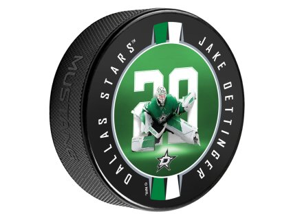 Puk Dallas Stars NHL Breakout Ribbon - Jake Oettinger
