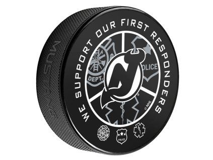 129272 puk new jersey devils nhl printed first responders