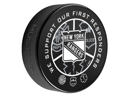 Puk New York Rangers NHL Printed First Responders