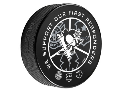 Puk Pittsburgh Penguins NHL Printed First Responders