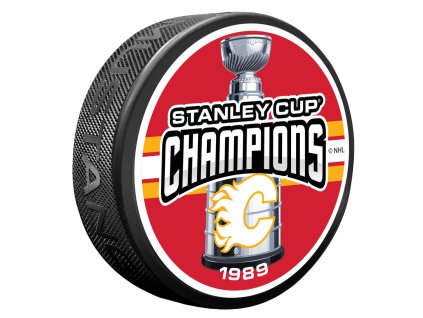 Puk Calgary Flames NHL 1 TIME CHAMP