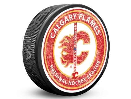 Puk Calgary Flames NHL Center Ice
