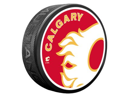 Puk Calgary Flames NHL Icon