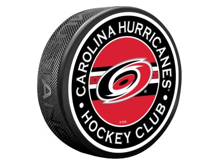 Puk Carolina Hurricanes NHL Stripe Design