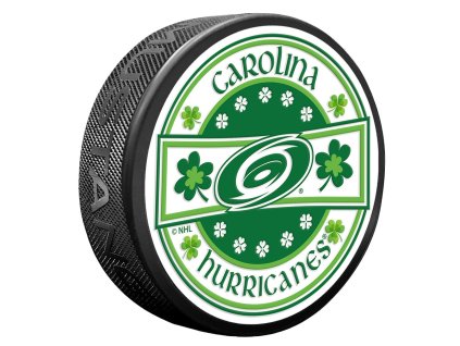 Puk Carolina Hurricanes NHL Lucky St. Patricks Day Puck