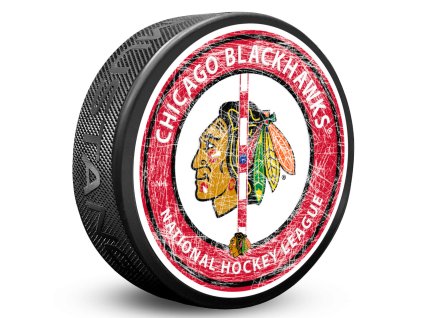Puk Chicago Blackhawks NHL Center Ice