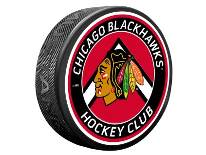 Puk Chicago Blackhawks NHL Chevron Banner