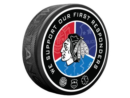 Puk Chicago Blackhawks NHL First Responder