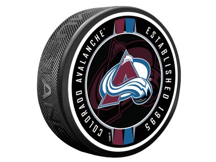 Puk Colorado Avalanche NHL Ribbon