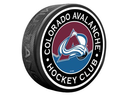 Puk Colorado Avalanche NHL Stripe Design