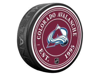129995 puk colorado avalanche nhl stud