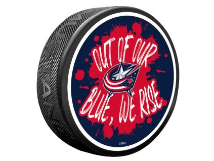 Puk Columbus Blue Jackets NHL Slogan