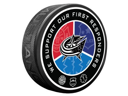 Puk Columbus Blue Jackets NHL First Responder
