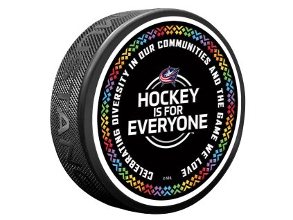 Puk Columbus Blue Jackets NHL Hockey is for Everyone