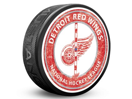 Puk Detroit Red Wings NHL Center Ice