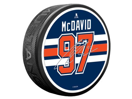 Puk Edmonton Oilers NHL Replica Signature - Connor McDavid