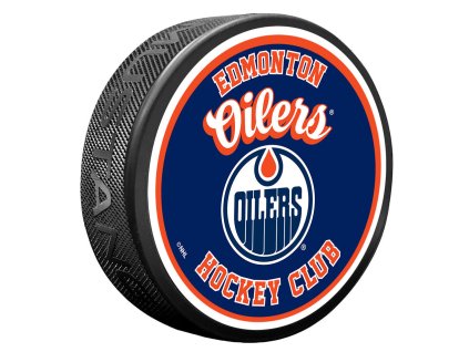 Puk Edmonton Oilers NHL Retro Script