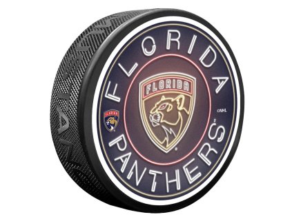 Puk Florida Panthers NHL Neon