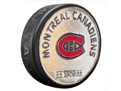 Puk Montreal Canadiens NHL Established Silver Medallion