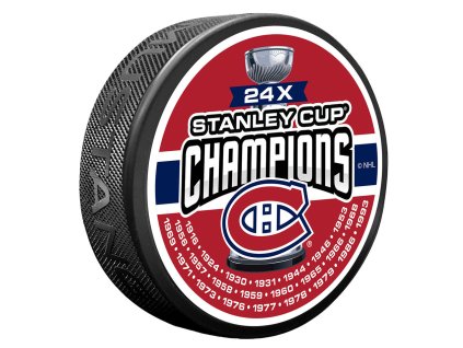 Puk Montreal Canadiens NHL 24 TIME CHAMPS