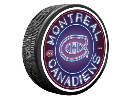 Puk Montreal Canadiens NHL Neon