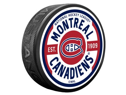 Puk Montreal Canadiens NHL Gear Textured Puck