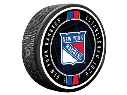 Puk New York Rangers NHL Ribbon