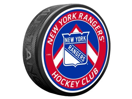 Puk New York Rangers NHL Chevron Banner