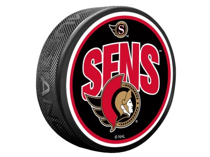 Puk Ottawa Senators NHL Wordmark