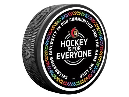 Puk Ottawa Senators NHL Hockey is for Everyone