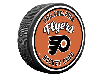 Puk Philadelphia Flyers NHL Retro Script