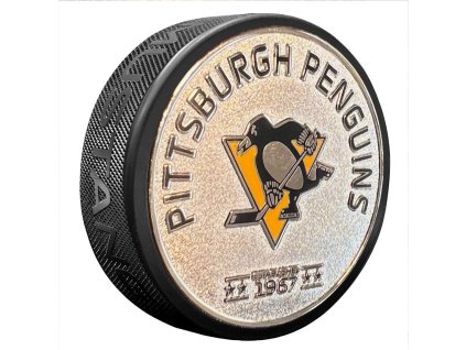 Puk Pittsburgh Penguins NHL Established Silver Medallion