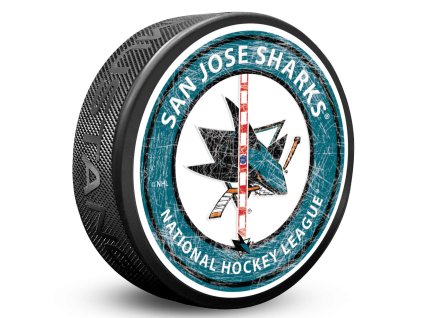 Puk San Jose Sharks NHL Center Ice