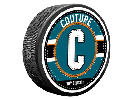 Puk San Jose Sharks NHL Captain Jersey Stitch - Logan Couture