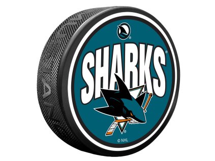 Puk San Jose Sharks NHL Wordmark