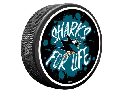 Puk San Jose Sharks NHL Slogan