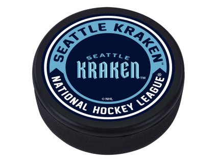 Puk Seattle Kraken NHL Textured Wordmark Puck