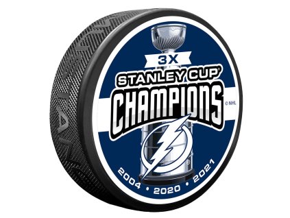 Puk Tampa Bay Lightning NHL 3 TIME CHAMPS