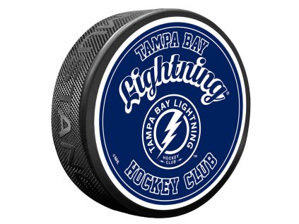 Puk Tampa Bay Lightning NHL Retro Script